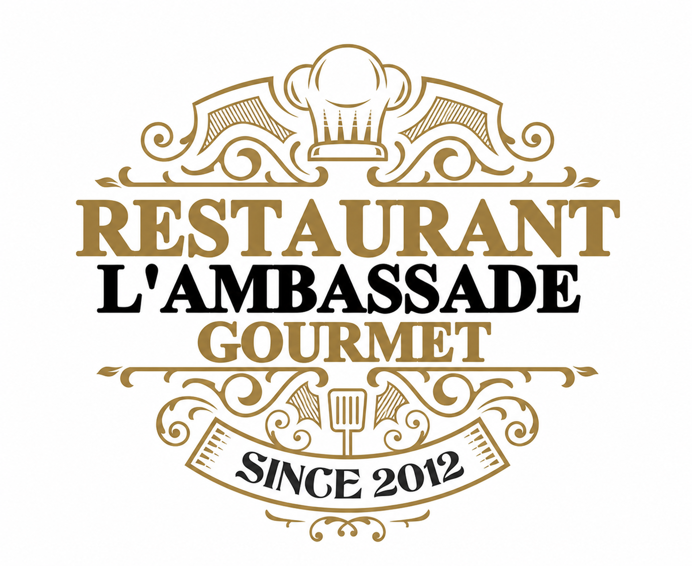 Ambassade Gourmet restaurant logo